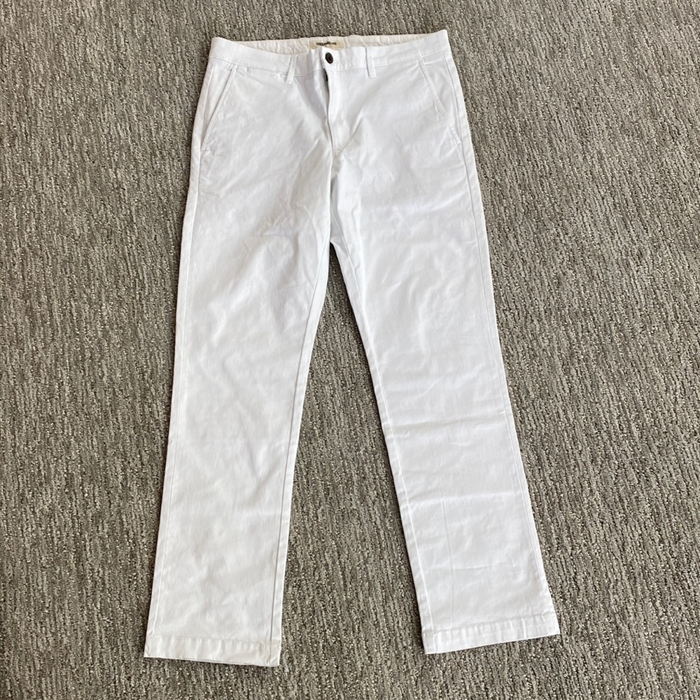 Men's Slim-Fit Washed Comfort Stretch Chino Pant